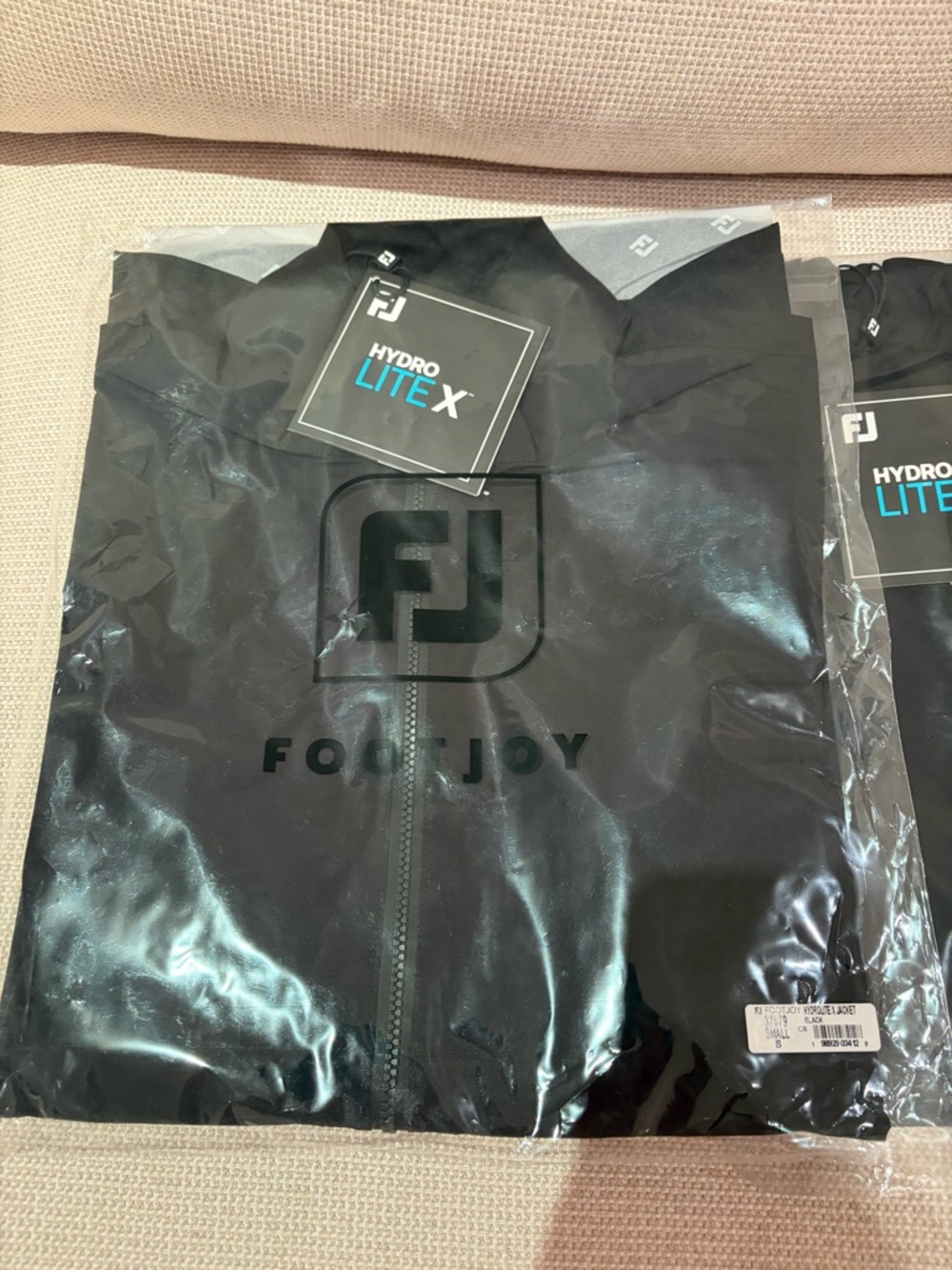 FootJoy Black HydroLite X Golf Shell